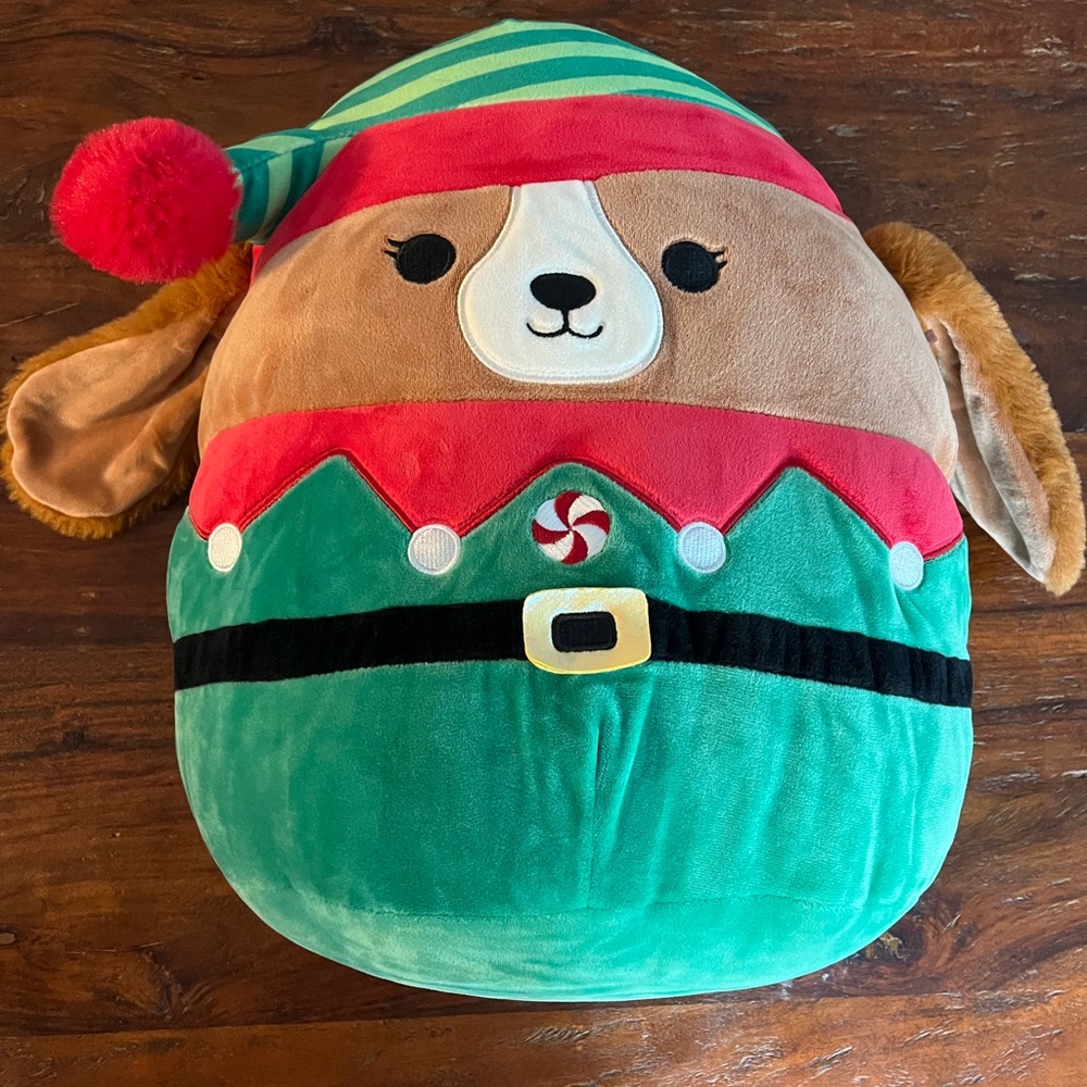 Darcy the Christmas Dog Squishmallow
